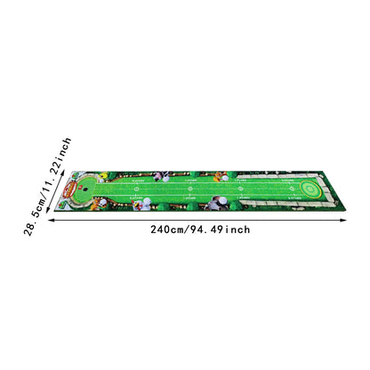 Lightweight Foldable Golf Putting Mat - Portable Practice Pad for Indoor and Outdoor Training
