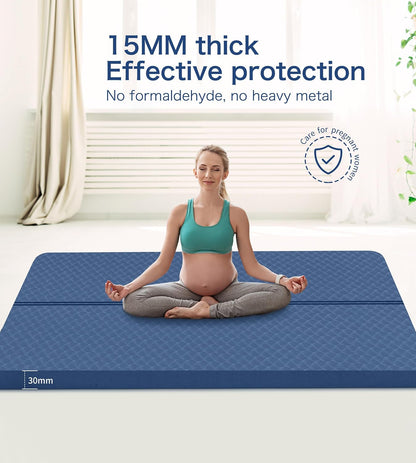 Experience Ultimate Comfort with Our Extra Thick 30MM High Density Anti-Tear Yoga Mat – Perfect for All Your Workouts!
