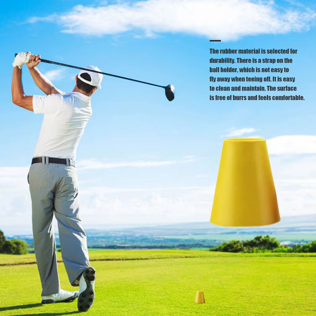 Versatile 4-In-1 Rubber Golf Tees for All Skill Levels – Perfect for Winter Practice and Outdoor Training