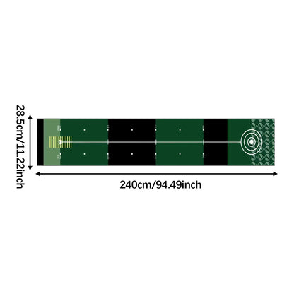 Lightweight Foldable Golf Putting Mat - Portable Practice Pad for Indoor and Outdoor Training