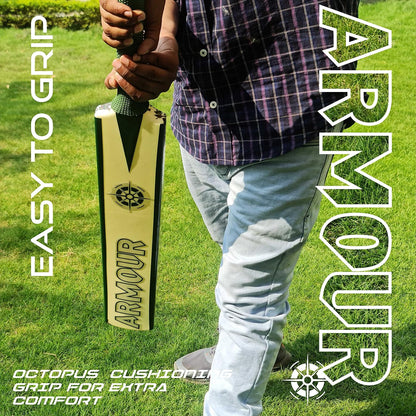 Stealth Heavy Duty Plastic Cricket Bat,Full Size (34” X 4.5”Inches) Premium Bat for All Age Groups – Kids/Boys/Girls/Adults
