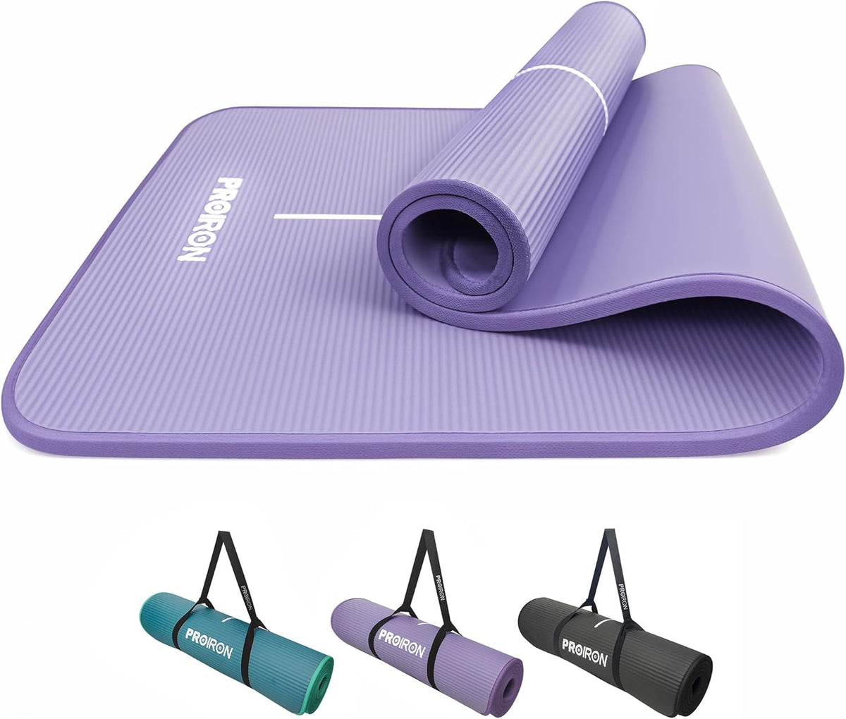 Premium 10mm Thick Non-Slip Yoga Mat with Carrying Strap – Eco-Friendly Comfort for Your Practice