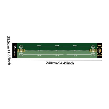 Lightweight Foldable Golf Putting Mat - Portable Practice Pad for Indoor and Outdoor Training
