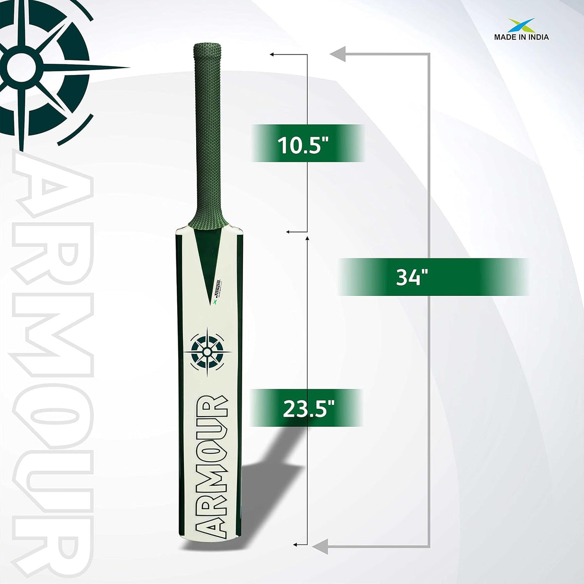 Stealth Heavy Duty Plastic Cricket Bat,Full Size (34” X 4.5”Inches) Premium Bat for All Age Groups – Kids/Boys/Girls/Adults