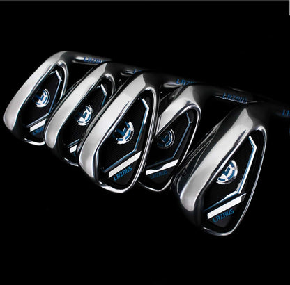 Elevate Your Game with the LAZRUS Premium Golf Irons Set for Men - Right Hand Steel Shaft Regular Flex (4-9 Irons) - Perfect for Beginners and Intermediate Players!