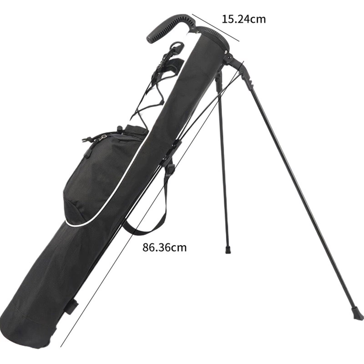 Ultimate Lightweight Golf Stand Bag - Portable Organizer for Clubs and Gear