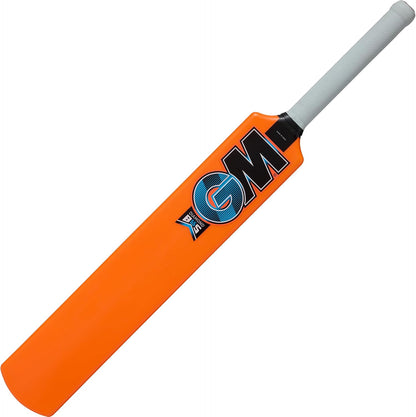 GM Kids Cricket Set | Rubber Grip Bat, Soft Ball & Wicket Stumps | Moulded Plastic All-Weather | for Children Ages 4-8 or 8-11