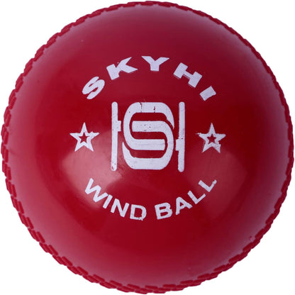Wind Cricket Balls - Soft Practice Training Wind Cricket Balls for Indoor & Outdoor - Soft Practice Training Cricket Ball for Cricket Coaching Bowling Pack of 6