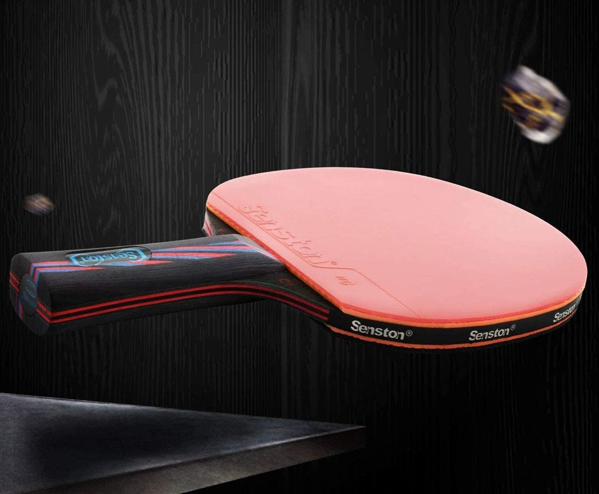 Professional Table Tennis Paddles Advance Intermediate Ping Pong Paddles Set of 2, Table Tennis Racket with Carry Case…