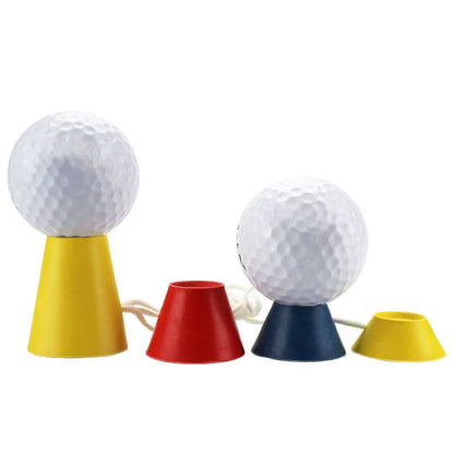Versatile 4-In-1 Rubber Golf Tees for All Skill Levels – Perfect for Winter Practice and Outdoor Training