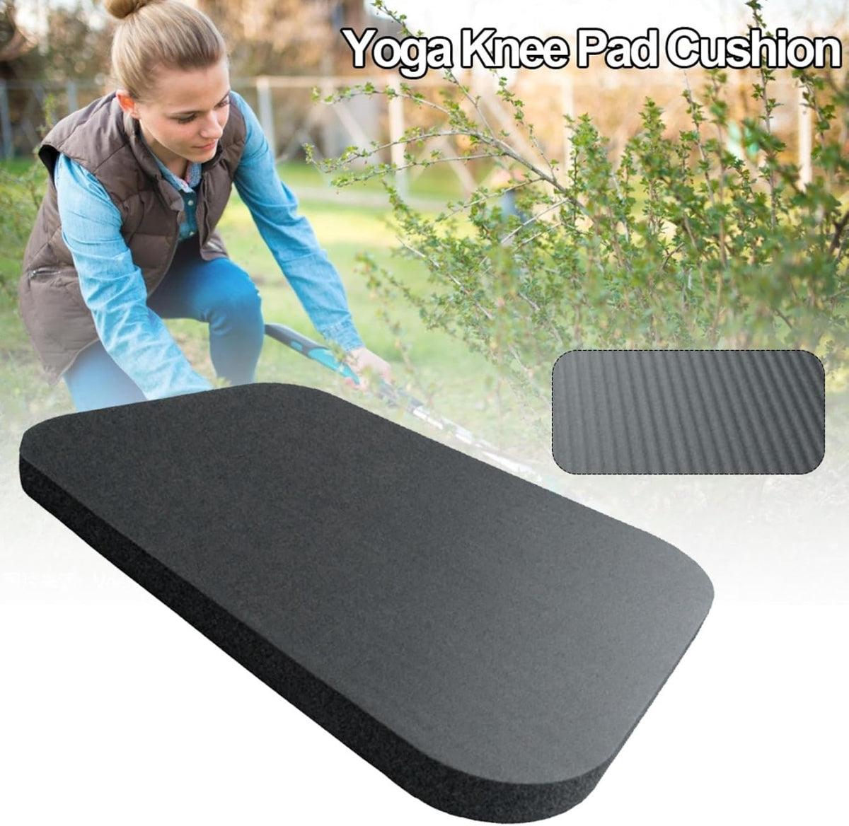 Ultimate High-Density Yoga Mat and Knee Pad Cushion for Comfort and Support in Your Workouts