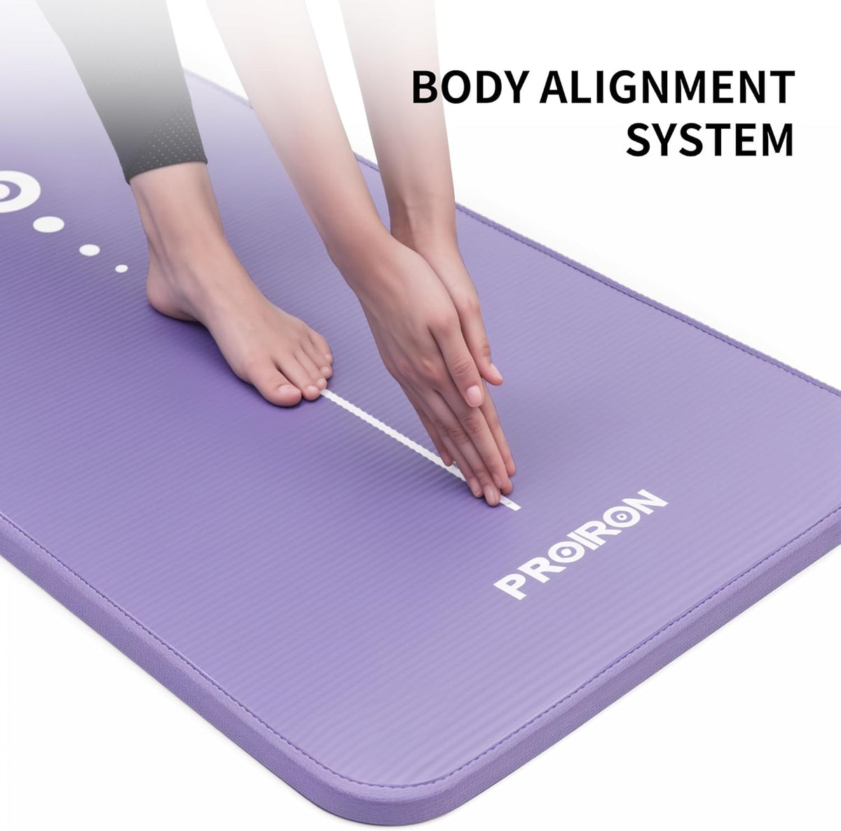 Premium 10mm Thick Non-Slip Yoga Mat with Carrying Strap – Eco-Friendly Comfort for Your Practice
