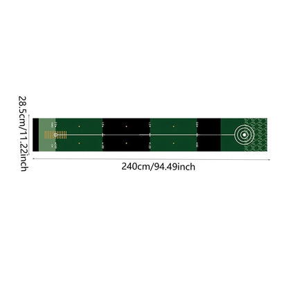 Lightweight Foldable Golf Putting Mat - Portable Practice Pad for Indoor and Outdoor Training