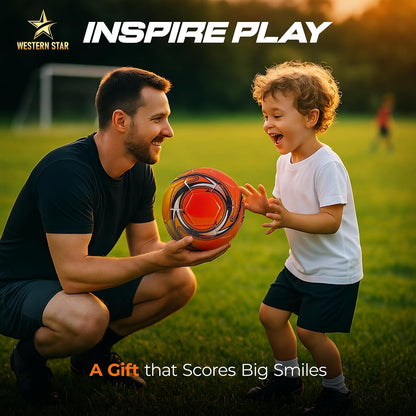Soccer Ball Helix- Size 3 4 5 - Official Match Grade Soccer Balls - Attractive and Durable Design