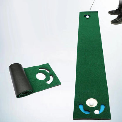 Lightweight Foldable Golf Putting Mat - Portable Practice Pad for Indoor and Outdoor Training