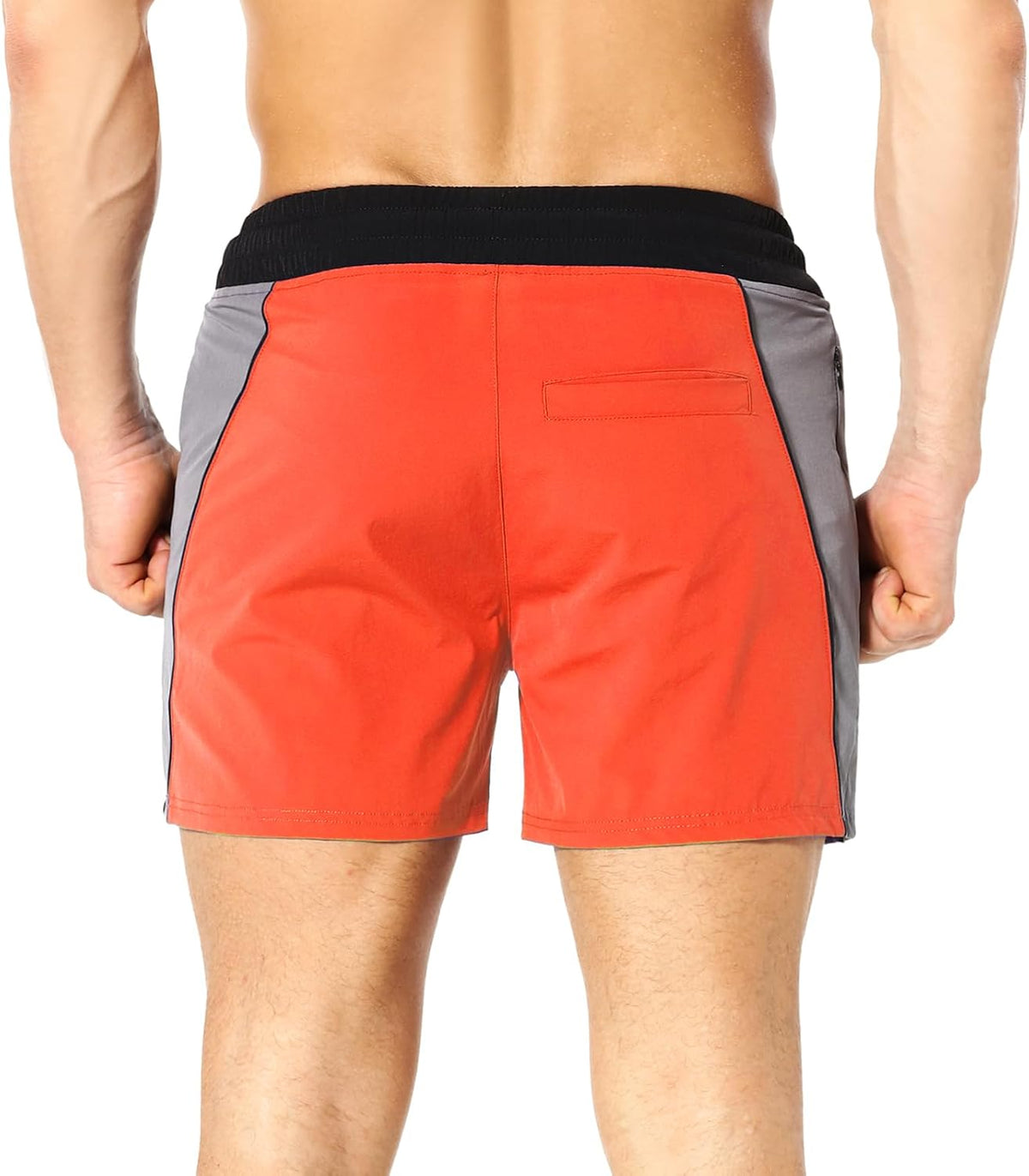 Men'S Gym Sport Shorts Lightweight Bodybuilding 5" Swim