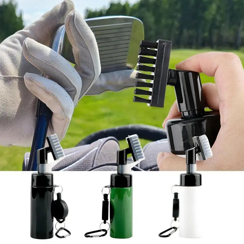 Ultimate Golf Clubs Cleaning Brush with Press-Type Water Dispenser – Keep Your Clubs Sparkling Clean!