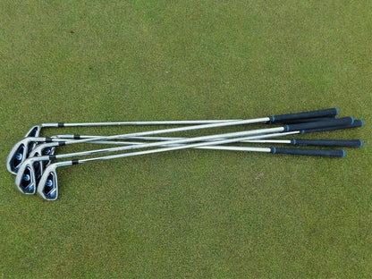 Elevate Your Game with the LAZRUS Premium Golf Irons Set for Men - Right Hand Steel Shaft Regular Flex (4-9 Irons) - Perfect for Beginners and Intermediate Players!